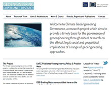Tablet Screenshot of geoengineering-governance-research.org